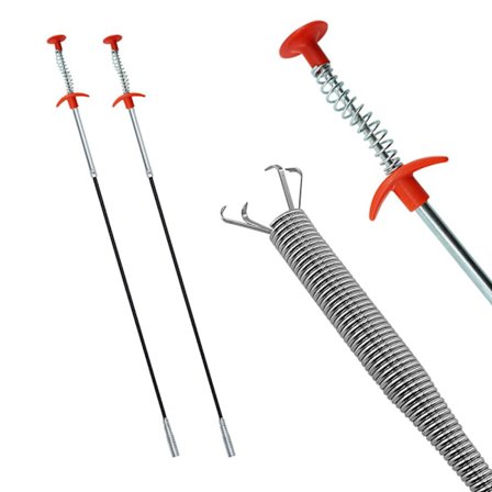 Røråpner, fleksibel griper, 90 cm, 2-pakning