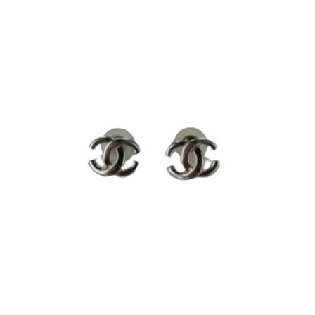 Chanel Vintage, Pre-owned Metal chanel-jewelry Szary, Kobieta, Rozmiar: ONE Size
