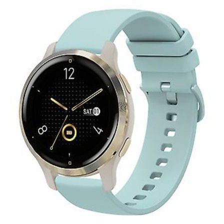 Silikonarmband för Garmin Venu 2S (Safirgrön)