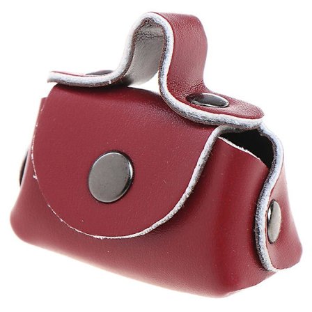 Miniatyyriset PU-nahkaiset laukut Nukketalo Tarvikkeet Db