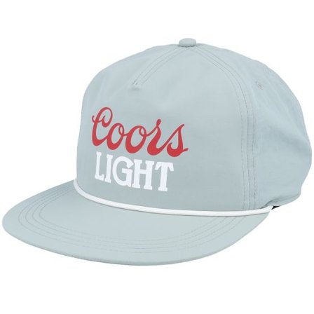 American Needle - Grå snapback Keps - Coors Light Catalina Grey Strapback @ Hatstore