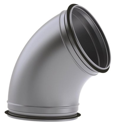 ETS NORD NVP Bøy 60° Kanaldiameter: 200 mm, Ventilasjon