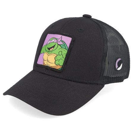 TMNT - Černá trucker Kšiltovka - Kids Donatello Box Black Trucker @ Hatstore