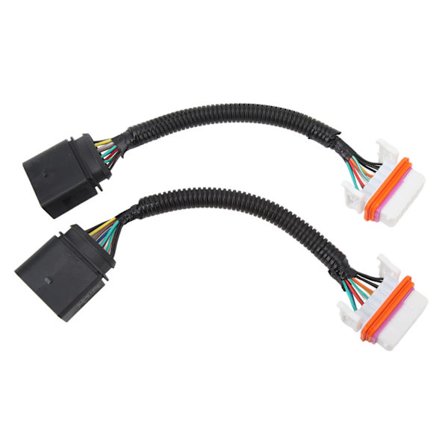 2 stk. Frontlyskabelnettadapter 7L6 971 071 A Bil HID Frontlys Ledningsnett Connector