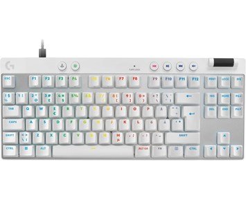 Logitech-Logitech G - Pro X TKL Rapid - White-Pro X TKL Rapid - spilltastatur med profesjonelt design-Gaming Accessories-Mekaniske tastaturer