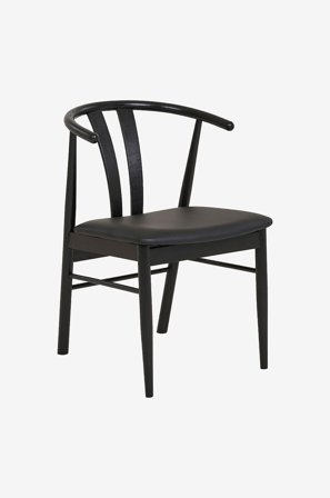 House Nordic - Matstol Artenara - Uppsättning om 2 - Svart - Stolar - Från Homeroom