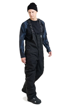 Jethwear Treeline (2025) Herr Snö Bib S.A.F.E Byxor Svart S