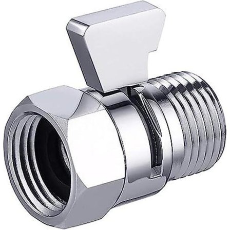 Vattenavstängningsventil Dusch G1/2 Diverter Dusch Avstängningsventil