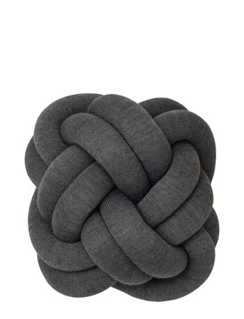 Design House Stockholm Knot Cushion - Grey - 30X30X15CM