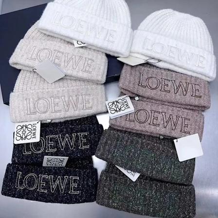 Syksyn ja talven lämmin neulottu pipo miehille ja naisille, villapipo, pariskunnan pipo, armeijan vihreä army green One size LOEWE