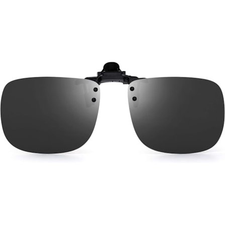 Polariserade Clip-On Solglasögon Ramlösa Flip-Up Linser