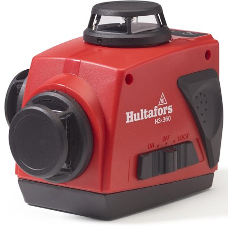Hultafors H3x360 Krysslaser med rød laserstråle, Laserinstrumenter