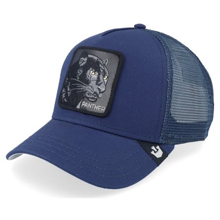 Goorin Bros. - The Black Panther Navy A-Frame Trucker Trucker Blue Cap - @ Hatstore