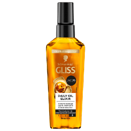 GLISS Daily Oil Elixir Hårstyling Dam 75ML