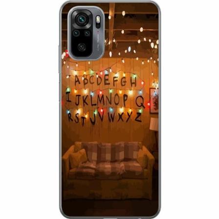 Xiaomi Redmi Note 10s Genomskinligt Skal Stranger Things