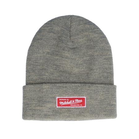 Mitchell & Ness - Grau cuff Mütze - Own Brand Roll Up Beanie Sand Cuff @ Hatstore