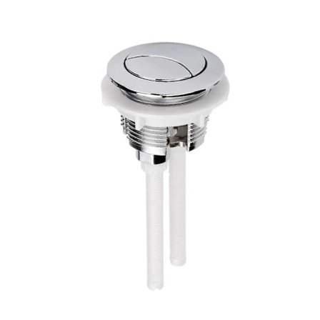 QU/Toalettknapp Universal Erstatning ABS 38mm Spyletoalettsete Vanntankventil Baderomstilbehør
