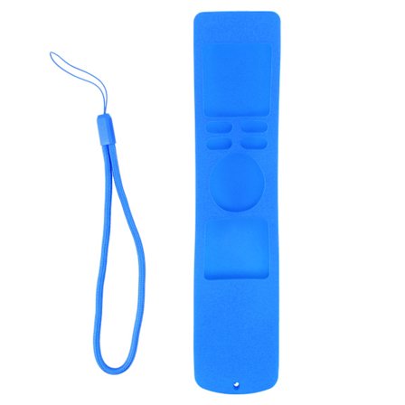 Blødt silikone stødsikkert skridsikkert TV-fjernbetjeningsetui til Xiaomi Mi 4S Blå