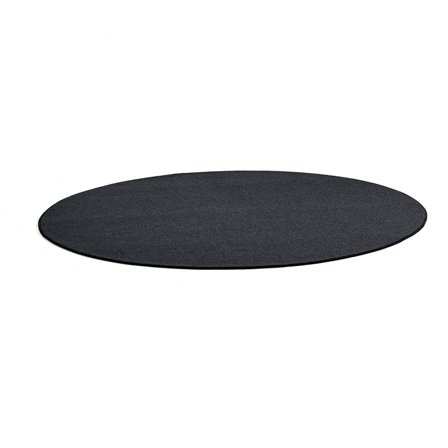 Round rug ADAM, Ø 3500 mm, dark blue
