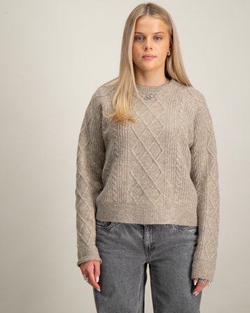 Sofie Schnoor Sweater Brun Pulls Fille - Kids Brand Store