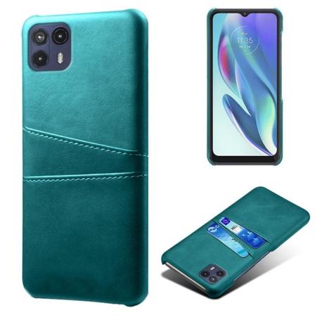 Dual Card Etui Motorola Moto G50 5G - Grøn Green