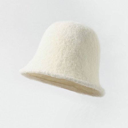 Kvinnor Bucket Hat Cap VIT