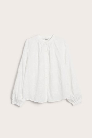 Kappahl | Bluzka z haftem | Offwhite