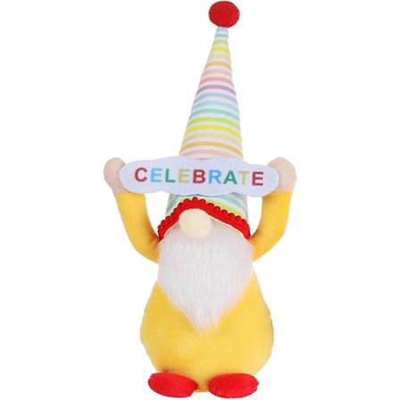 Fødselsdagsnisse Kunsthåndværk Dekoration - Festlig Husholdningspynt til Sofabordplade Fest Baggrund DIY