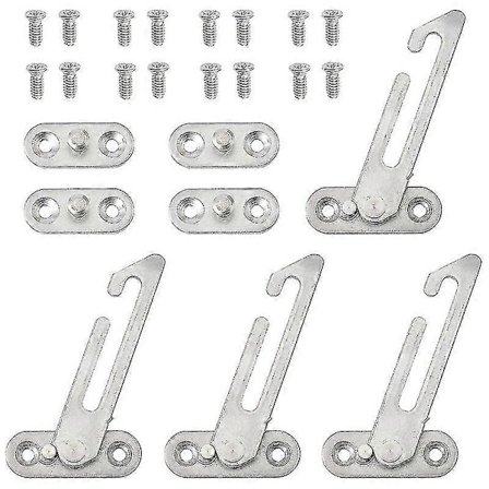 4 stk. Kompatible Upvc Vinduer Rustfritt Stål Barnesikring Begrenser (høyre)_gave Fra G