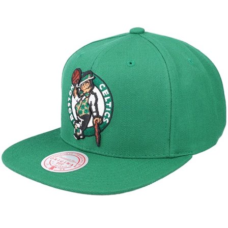Mitchell & Ness - NBA Groen snapback Cap - Boston Celtics Team Ground 2.0 Green Snapback @ Hatstore