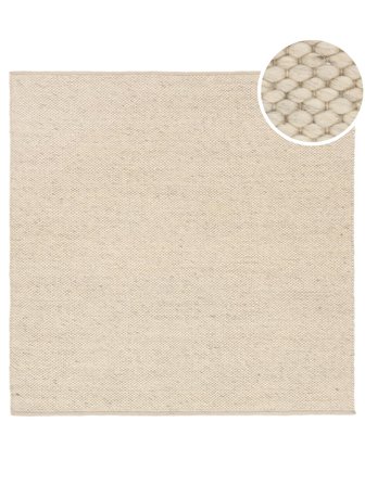 Umea 250X250 Large Light Beige Square Rug