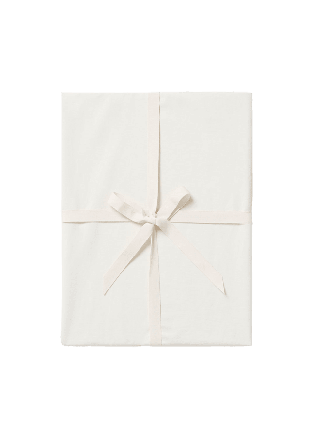 Garbo&Friends Pearl Ladder Lace Fitted Sheet Single 90x200 cm Sängkläder Unisex Beige 90x200x30