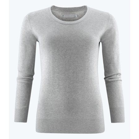 JAMES HARVEST Finstickad tröja u-ring dam grå XL - Lyreco - Yrkeskläder - Tröjor och Sweatshirts - Stickat