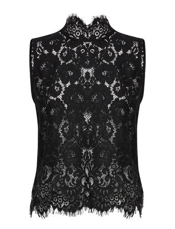 Lace Top Black IVY OAK