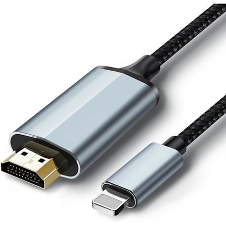 HDMI-kabel - GENERIC - iDoove - 2.0m - Lightning till HDMI - HD1080P