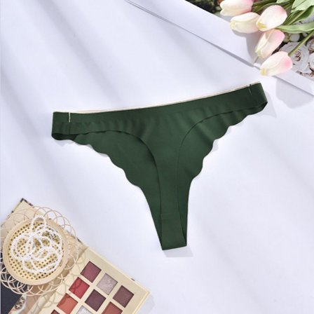 2 STK Trusser til kvinder Sexet strop GRØN L