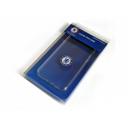 Chelsea FC Officiell Fotboll Genomskinlig IPhone 5 Skal One Size Clear
