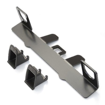 Musta universaali auton lastenistuimen kiinnityspisteen ankkurisarja, korvaava Isofix-vyöliittimelle O