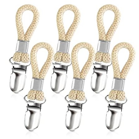 2-pack hängande kökshandduksklämma