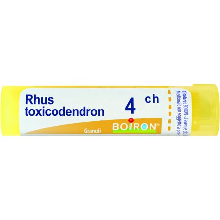 Boiron Rhus Toxicodendron 4Ch Tubo 80 Granuli 4g