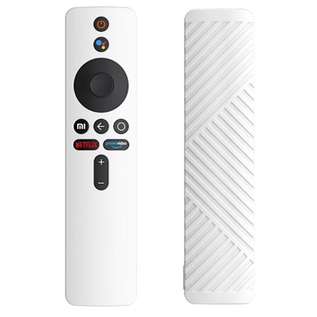 Xiaomi Mi Box S Remote silikonisuojus - Valkoinen
