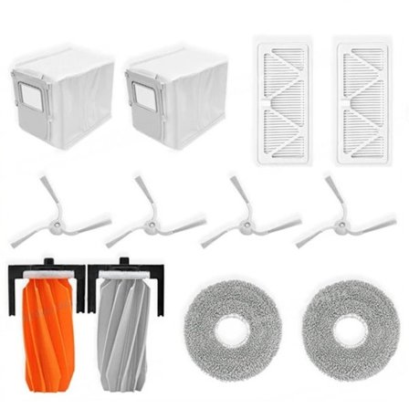 11-delars Ersättningskit Kompatibelt med DJI ROMO Robotdammsugare Tillbehör