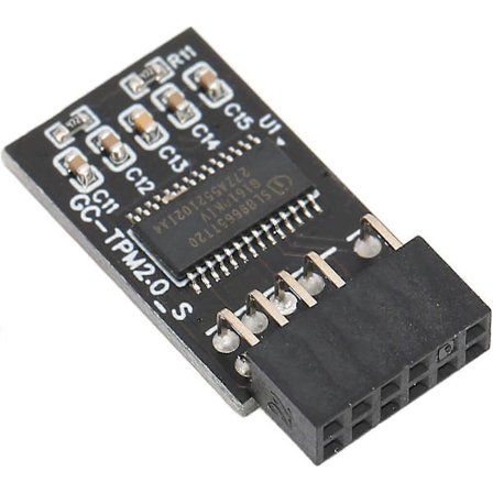 Gigabyte 12-pin LPC Interface TPM 2.0 sikkerhedsmodul med høj fjernkort 12-pin kompatibilitet til LCP SPI TPM2.0 pin-bundkort og TPM PCB