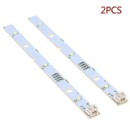 2 stk. fryser lysbjælke LED-strip til Rongsheng/Hisense køleskab LED-lys E349766 Mddz-162a 1629348 Dc12v 2w