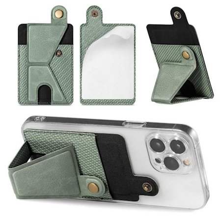 Mobiltelefon Kortväska Skyddshylsa Fäste GRÖN