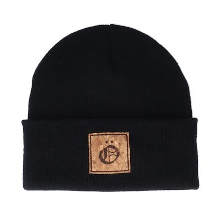 Iconic - Noir cuff Bonnet - Ö Letter Patch Black Cuff @ Hatstore
