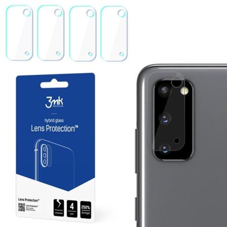 4-pack 3mk Flexibleglass Samsung Galaxy S20 Linsskydd Kamera Transparent