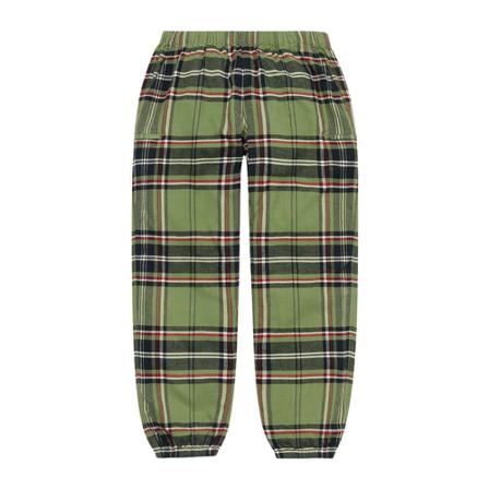 Supreme, Cropped Trousers Groen, Heren, Maat:L