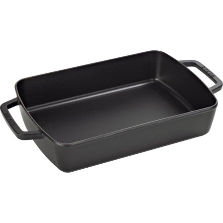 Staub La Cocotte Ovnfast fad 30 x 20 cm., sort | KitchenOne