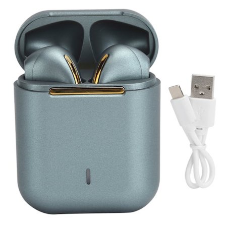 J18 True Trådløse Bluetooth Ørepropper Stereo Headset Vanntett Håndfri Grønn